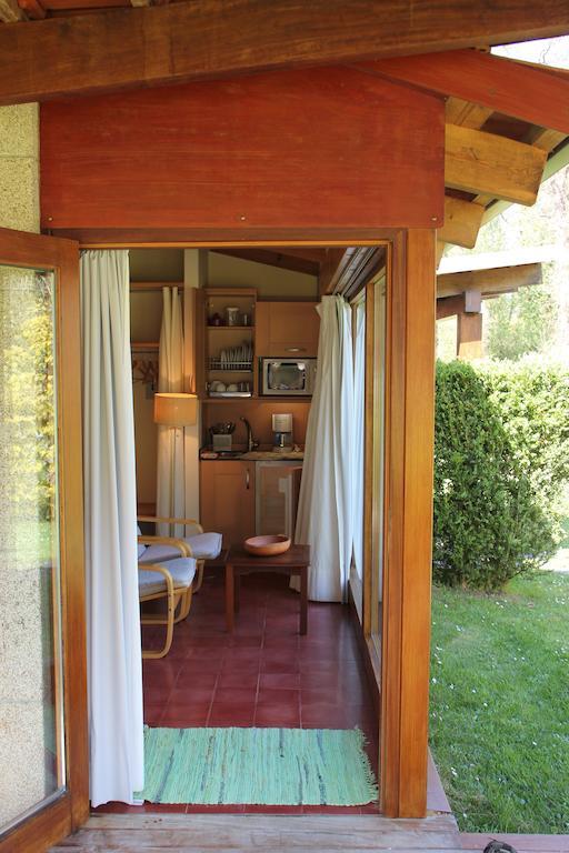 Bungalow Camping Los Manzanos Santa Cruz de Oleiros Zimmer foto