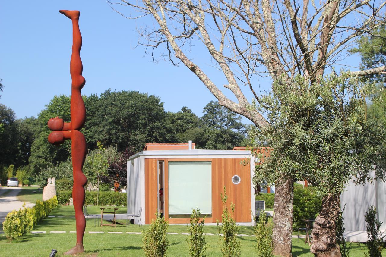 Bungalow Camping Los Manzanos Santa Cruz de Oleiros Exterior foto